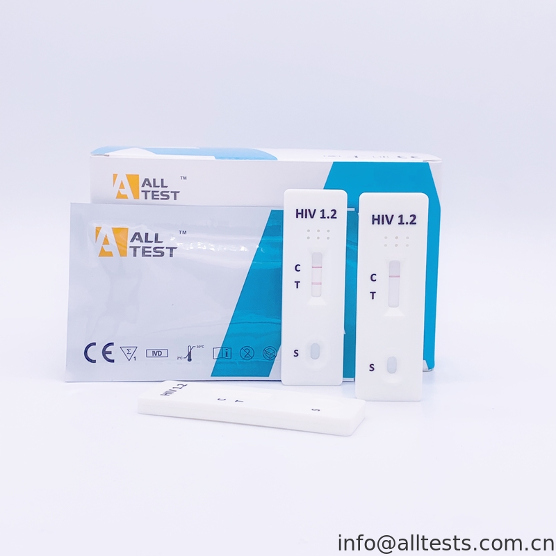 One Step Simple HIV Home Test Kits Binding Screening Test With Serum/Plasma