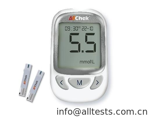 AllChek Blood Glucose Meter Glucose Monitoring Devices For Self Testing By Diabetics