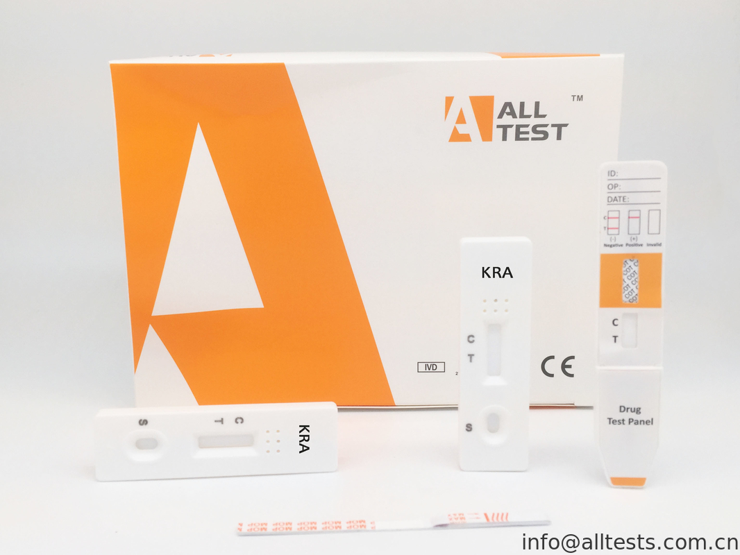 Cassette/Dipstick/Panel Accuracy Kratom Rapid Test Cassette (Urine) Drug Abuse Test Kit  With CE