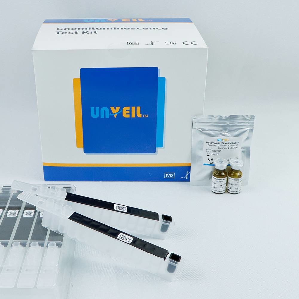 DDimer Test Kit Chemiluminescence Immunoassay CE 2.5 10000 Ng/ML