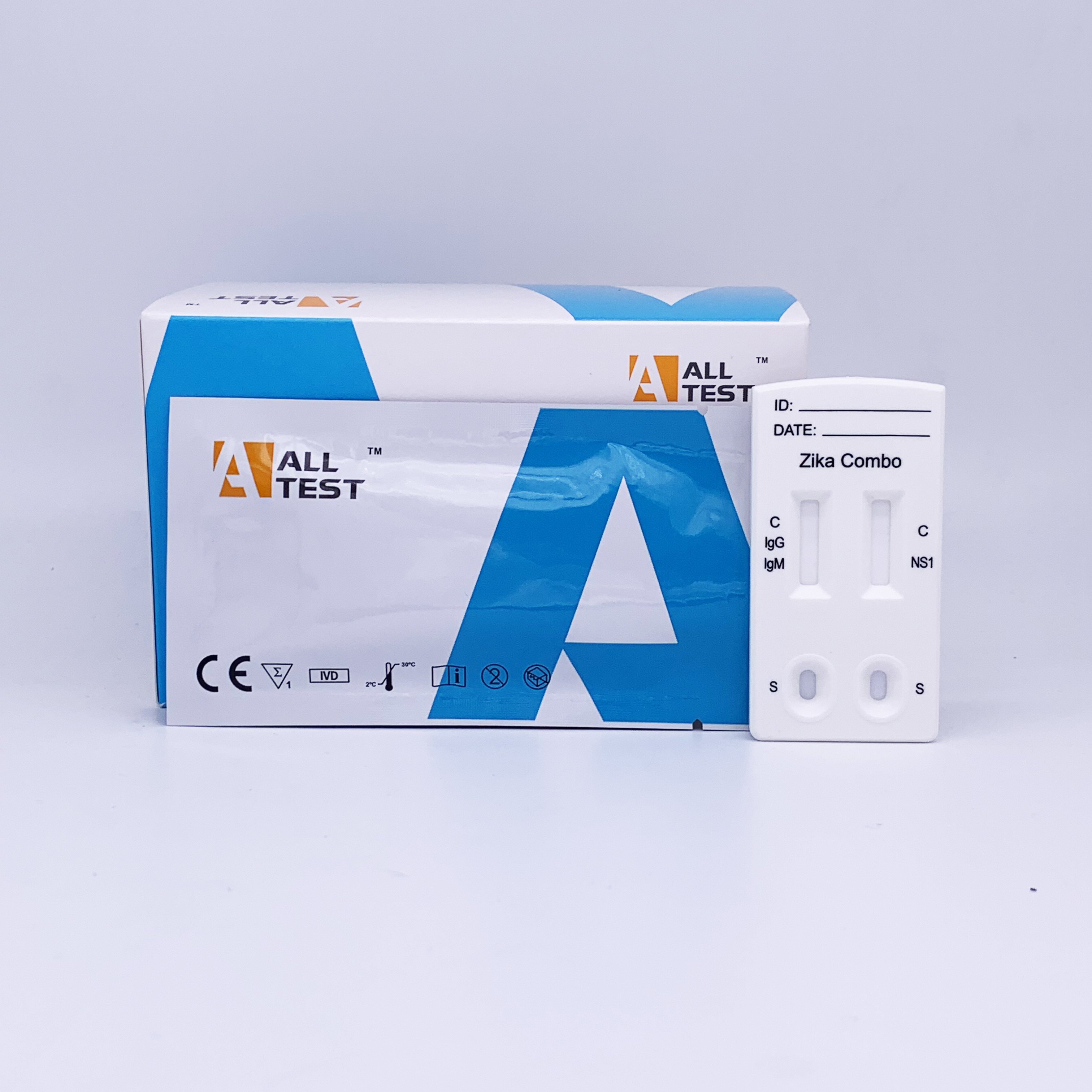 Zika IgG/IgM and NS1 Combo Rapid Test Cassette (Whole Blood/Serum/Plasma)