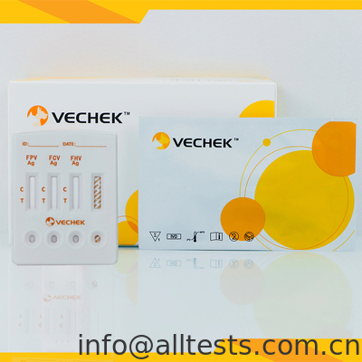 Good price Feline FPV / FCV / FHV Antibody Rapid Test Kit Serum / Plasma online