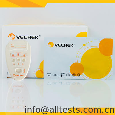 Good price Whole Blood Veterinary Rapid Test Kits Feline Blood Typing Rapid Test Cassette online