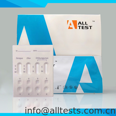 Good price Dengue/Zika/Chikungunya Combo Rapid Test Cassette Infectious Disease Testing High Sensitivity Detection online