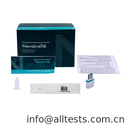 Good price Quantitative detection of Myoglobin CK-MB and cTnI in whole blood serum or plasma fluorescence immunoassay test cassette online
