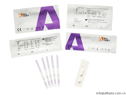 Good price Female HCG One Step Pregnancy Test Strip / Cassette / Midstream online