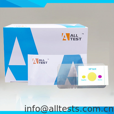Good price The H. pylori Rapid Test Kit for Tartar Qualitative Detection of Urease for Helicobacter pylori Infection online