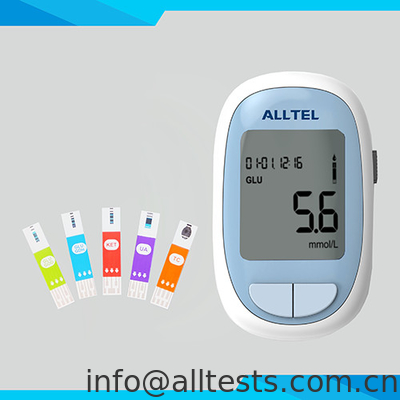 Good price Blood Glucose GDH / Ketone / Uric Acid / Total Cholesterol 4 In 1 Monitoring System online