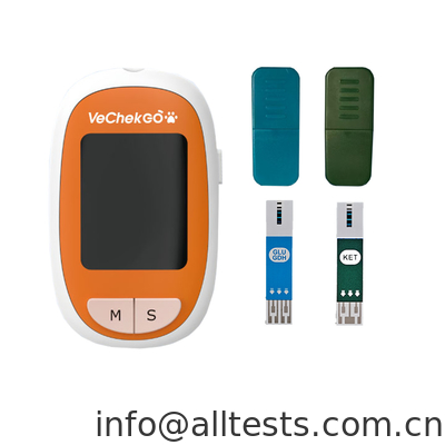 Good price Blood Glucose / Ketone Meter And Strips Glucose Dehydrogenase Method online