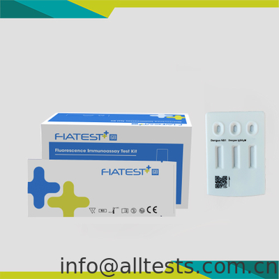 Good price Dengue IgG IgM NS1 Combo Test Cassette Fluorescence Immunoassay online