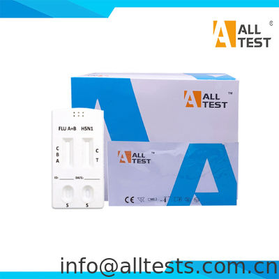 Good price IFH5-525 -- Influenza A/B+H5N1 Antigen Combo Rapid Test (Swab) online
