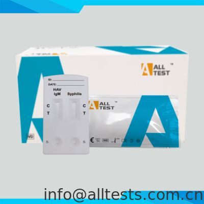Good price IHAS-425 -- HAV IgM&Syphilis Combo Rapid Test (Whole Blood/Serum/Plasma) online