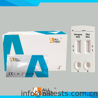 Good price Dengue NS1 and Zika NS1 Combo Rapid Test Kit with 10 Minutes Reading Time, CE Certified, and High Accuracy for WB/S/P Specimens online