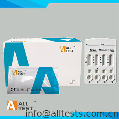 Good price CE Certified Dengue/Chikungunya/West Nile Virus Combo Rapid Test with 10 Minutes Reading Time and High Accuracy online