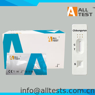 Good price CE Certified Chikungunya IgM Rapid Test Cassette with 15 Minutes Reading Time for Whole Blood/Serum/Plasma Specimen online