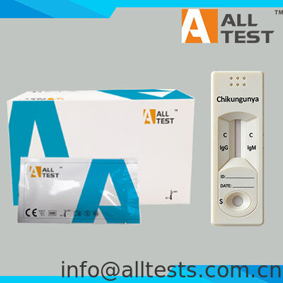 Good price CE Certified Chikungunya IgG/IgM Combo Rapid Test with 15 Minutes Reading Time for Whole Blood/Serum/Plasma Specimen online