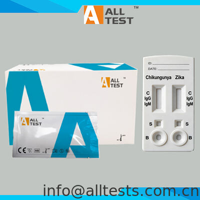 Good price CE Certified Chikungunya/Zika Combo Rapid Test with 10 Minutes Reading Time for Whole Blood/Serum/Plasma Specimen online