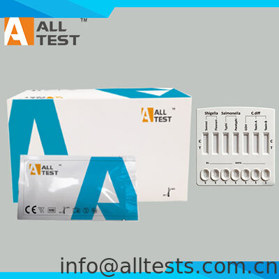 Good price Bacterial Diarrhea Rapid Test for Shigella/Salmonella/C.diff with Fast Results in 10 Minutes High Accuracy and Easy Visual Interpretation online