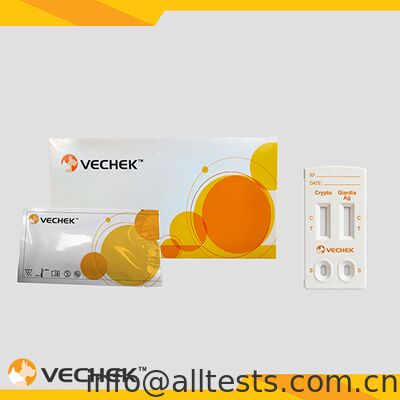 Good price Cryptosporidia Giardia Lamblia Antigen Combo Rapid Test Cassette for Feces Specimen with 10 Minutes Reading Time High Accuracy online