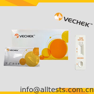 Good price FMD NSP Antibody Rapid Test Cassette Fast Results High Accuracy Simple Operation in WB/S/P Specimens online