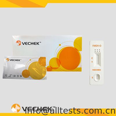 Good price FMDV-O Antibody Rapid Test Cassette for Foot and Mouth Disease Virus 10 Minutes Reading Time High Accuracy Simple Operation online