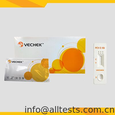 Good price PCV-2 Antibody Rapid Test Cassette for Porcine Circovirus with Fast Results High Accuracy No Equipment Required online