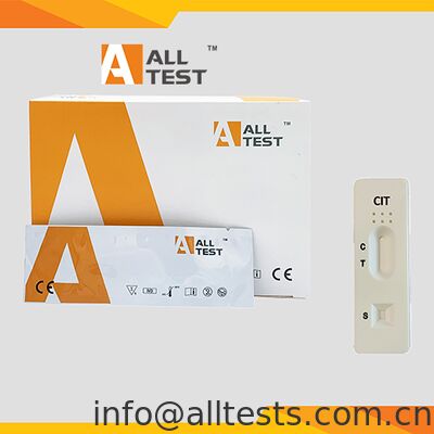 Good price CIT Rapid Test Drg Abuse Test Kit with 5-10 Minutes Reading Time and 500 ng/mL Cut Off for Whole Blood/Serum/Plasma Specimen online