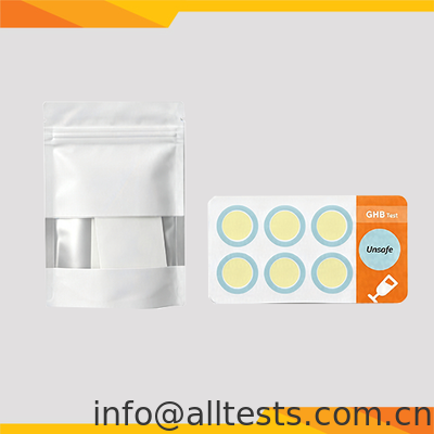 Good price Drink Check Test GHB Test Sticker with 1 Second Reading Time and 6T Kit Size for Rapid GHB Detection online