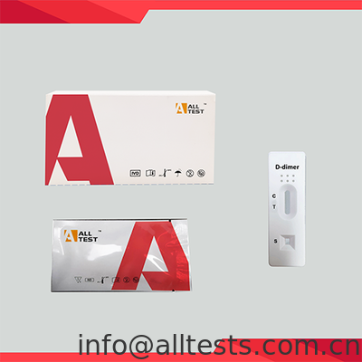 Good price D-dimer Rapid Test Kit for Self-testing with 10 Minutes Reading Time, High Accuracy, and Easy Visual Interpretation online