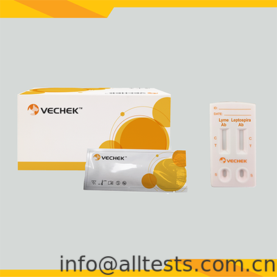 Good price Lyme Antibody+Leptospira Antibody Combo Rapid Test Cassette for Veterinary Use with 10 Minutes Reading Time and High Accuracy for Whole Blood/Serum/Plasma Specimen online