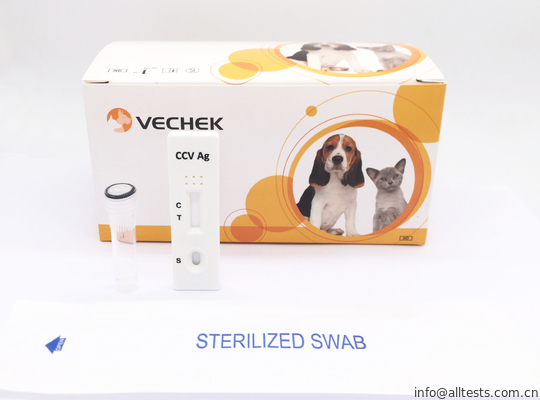 Good price Canine Coronavirus(Ccv) Antigen Rapid Test Kits Based On Sandwich Format Easy And Convenient online