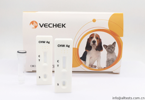 Good price Polypropylene / Polystyrene Rapid Test Kits Stable Canine Heartworm Ag Test online