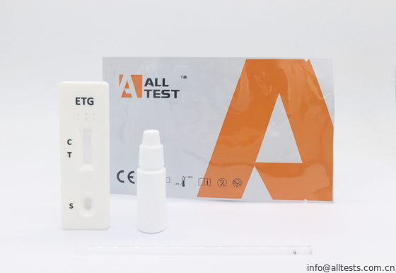 Good price 500ng Rapid Test to detection of Alcohol Ethyl Glucuronide in human Whole Blood /Serum/Plasma With CE online
