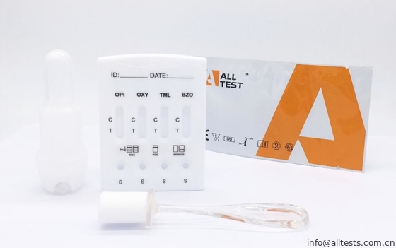 Good price Fast Read Multi Drug Rapid Test Cassette A - Oral Fluid High Sensitivity online