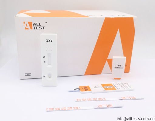 Good price 98% Accuracy Urine Oxycodone Cassette/Dipstick/Panel Drug Abuse Test Kit with CE / ISO13485 online