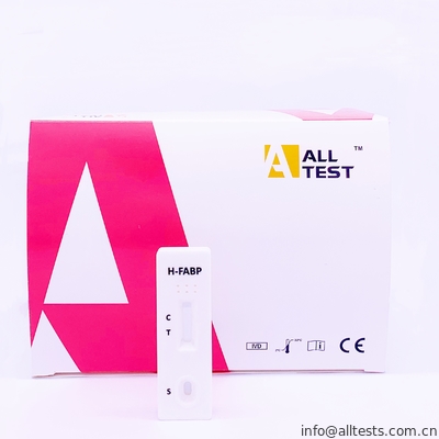 Good price H - FABP Rapid Test Cassette To Detect Heart - Type Fatty Acid - Binding online
