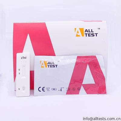 Good price Medical Rapid Diagnostic Test Cardiac Troponin I (cTnI) Rapid Test For Acute Coronary Syndrome With CE online