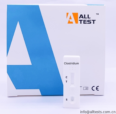 Good price CE Certified Lateral Flow Immunochromatographic Assays Clostridium difficile GDH Rapid Test Cassette online