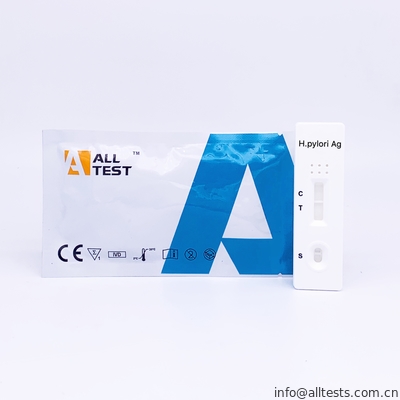 Good price Feces H. pylori Antigen Rapid Test Kits Colored Line for Hospital online