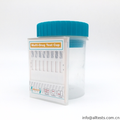 Good price CE Drug Abuse Diagnosis  Multi-Drug Rapid Test 1-Step Cup A2 Urine Convenient Test Kits online