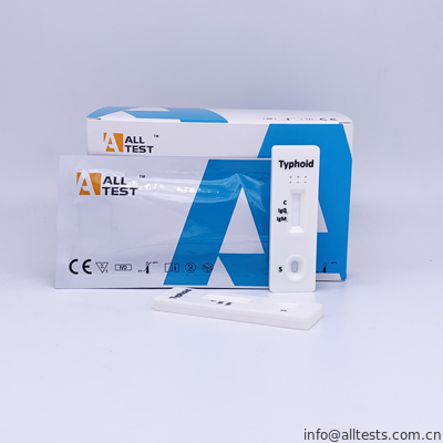 Good price IgM / IgG Typhoid Rapid Test Kits 96.5% Accuracy with Colored Line (Whole Blood/Serum/Plasma) online