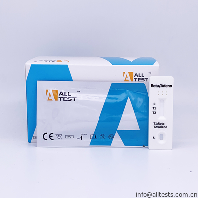 Good price High Quality And Convenient Professional Rotavirus / Adenovirus Combo Test Cassette online