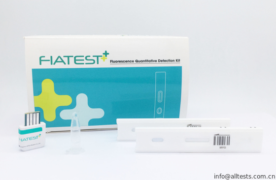 Good price Myoglobin(MYO) diagnostic Tests kit Use By Fiatest fluorescence Immunoassay Analyzer In Human whole blood /serum /plasma online