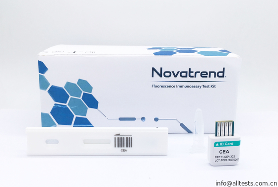 Good price Convenient Carcinoembryonic Antigen (CEA) Test Easy Use By Novatrend  fluorescence Immunoassay Analyzer Serum /Plasma online