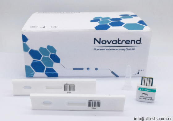 Good price Prostate Specific Antigen (PSA) Diagnostic Test kit Use By Novatrend fluorescence Immunoassay Analyzer In serum /plasma online