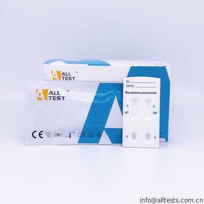 Good price High quality and Accurate Mycoplasma Pneumoniae IgG/IgM Combo Rapid Test  with CE online