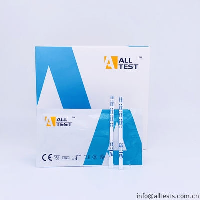 Good price One Step Strep A Rapid Test Kits Dipstick (Control Line in Red) high sensitivity with Throat Swab online