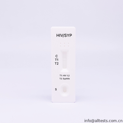 Good price HIV1.2 and Syphilis(in one strip) Combo Rapid Test Cassette with high quality online