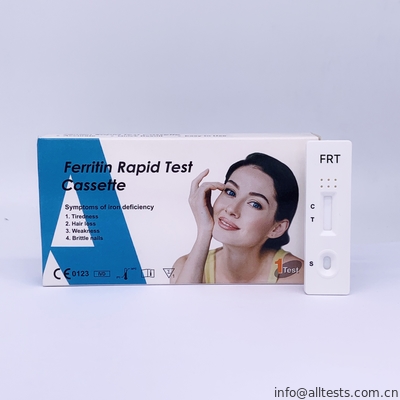 Good price High Quilified Ferritin Rapid Diagnostic Test Cassette in Whole Blood online