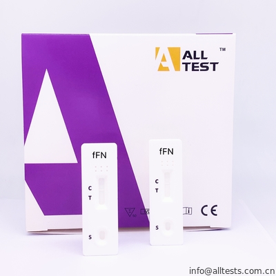 Good price CE fetal fibronection At Home Rapid  Diagnostic Test Kits Influenza Test Kits Professional online